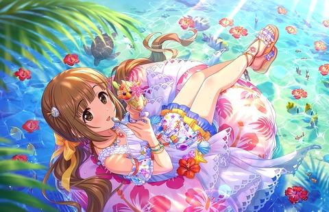 【デレステ】誰だよセクシー水着ガチャに小学生を混ぜたの