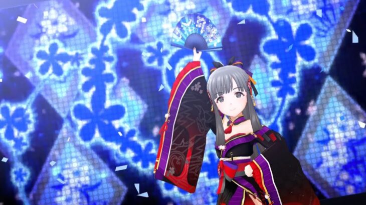 【デレステ】温泉限定SSR［深紅の心化粧］小早川紗枝　特技・センター効果・性能・3Dモデルまとめ