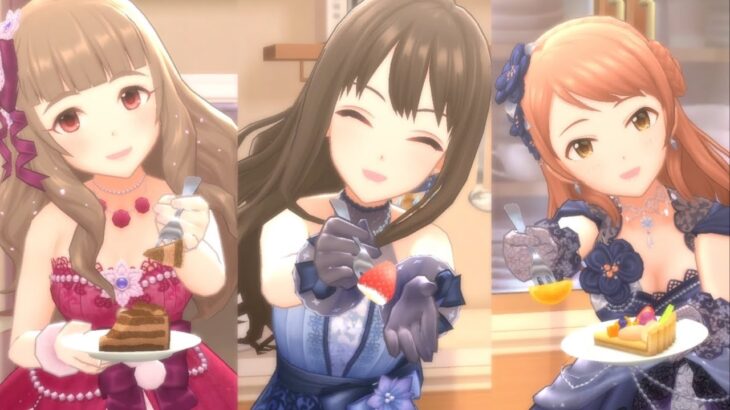 【デレステ】クリスマス限定SSR［ドレスアップナイト］神谷奈緒　特技・センター効果・性能・3Dモデルまとめ