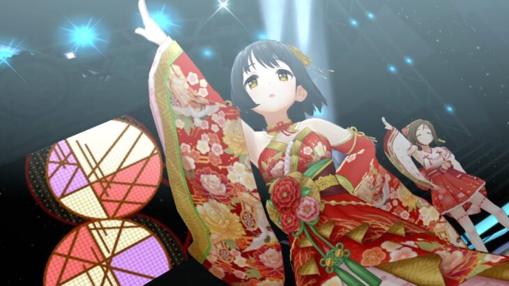 【デレステ】お正月限定SSR［福を呼ぶ舞姫］鷹富士茄子　特技・センター効果・性能・3Dモデルまとめ