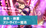 【デレステ】アイドルの「ウワサ」まとめ　キュート・クール・パッション タイプ別50音順一覧