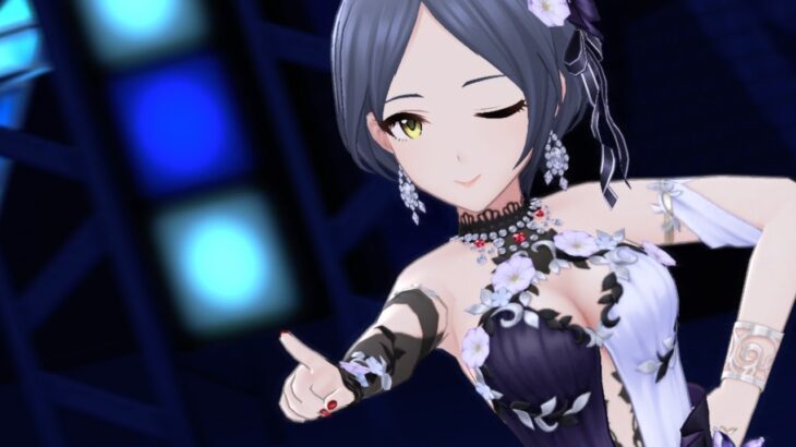 【デレステ】ノワールフェス限定SSR［サイハテに咲く鏡花］速水奏　特技・センター効果・性能・3Dモデルまとめ