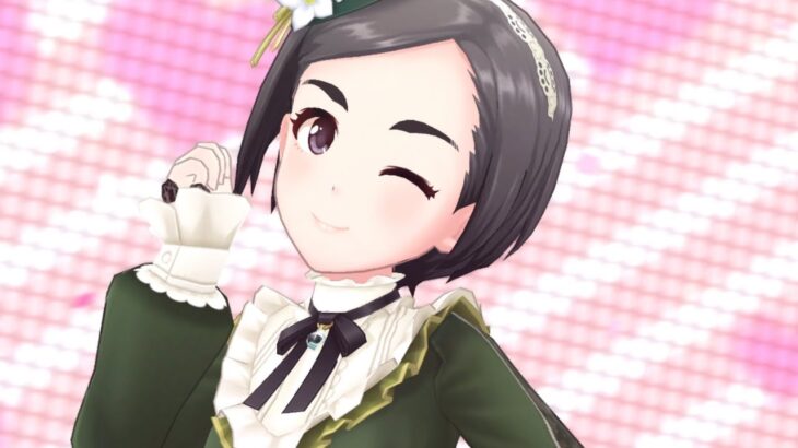 【デレステ】恒常SSR［ときめきの瞬間］松尾千鶴　特技・センター効果・3Dモデル・セリフまとめ