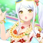 【デレステ】水着限定SSR［カラマ・バケーション！］イヴ・サンタクロース　特技・センター効果・3Dモデル・セリフまとめ