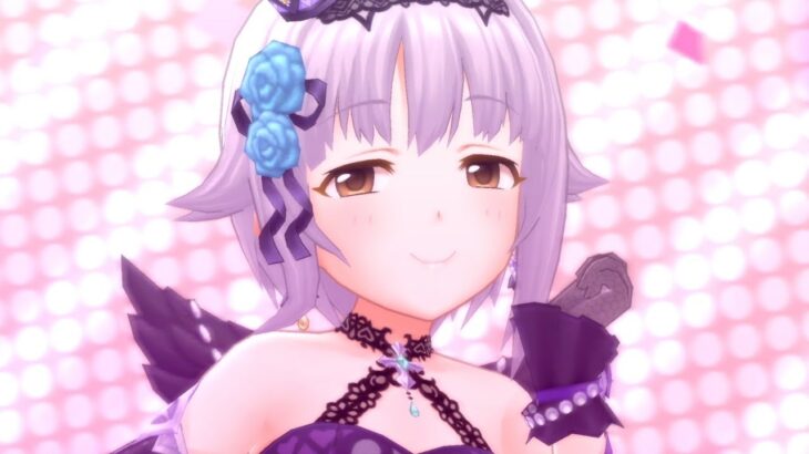 【デレステ】ノワールフェス限定SSR［自称・アイの女王］輿水幸子　特技・センター効果・3Dモデル・セリフまとめ