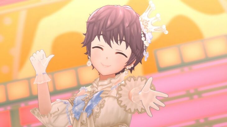 【デレステ】ブランフェス限定SSR［悠久のミルククラウン］及川雫　特技・センター効果・3Dモデル・セリフまとめ