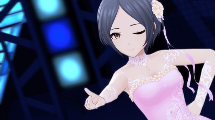 【デレステ】限定SSR［夜を脱いで、一小節］速水奏　特技・センター効果・3Dモデル・セリフまとめ