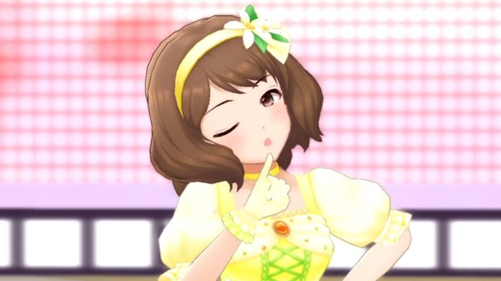 【デレステ】恒常SSR［憧れのメドレー］長富蓮実　特技・センター効果・3Dモデル・セリフまとめ