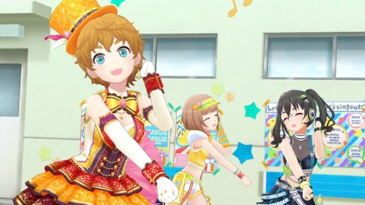 【デレステ】恒常SSR［笑いの中心］キャシー・グラハム　特技・センター効果・3Dモデル・セリフまとめ