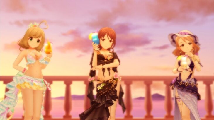 【デレステ】ブランフェス限定SSR［パルファム・ゼラニウム］三船美優　特技・センター効果・性能・3Dモデルまとめ